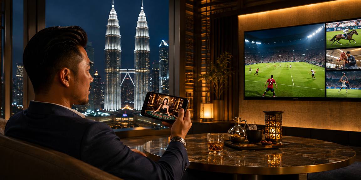 thelotter Live Casino untuk Malaysia dengan Touch 'n Go